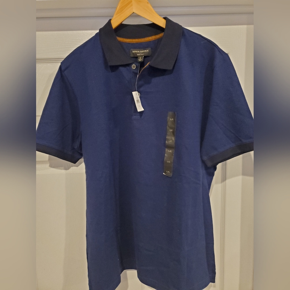 Banana Republic Navy Polo
